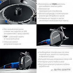 Характеристики штроборезов Зубр Профессионал ЗШ-П45-2200 ПТК