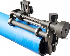 Использование устройства для снятия оксидного слоя пэ труб Gas Fusion УСО-630