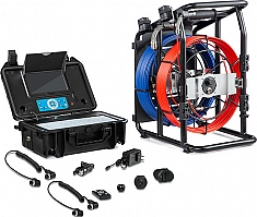 Проталкиваемая система видеоинспекции трубопроводов Rotorica 3499F-Dual-40
